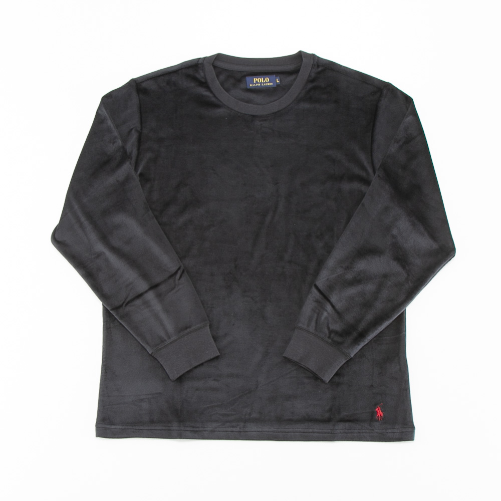 ポロラルフローレン POLO RALPH LAUREN メンズトップス BRUSHED VELOUR LONG SLEEVE CREWNECK RM8-Y005 090【FITHOUSE ONLINE SHOP】