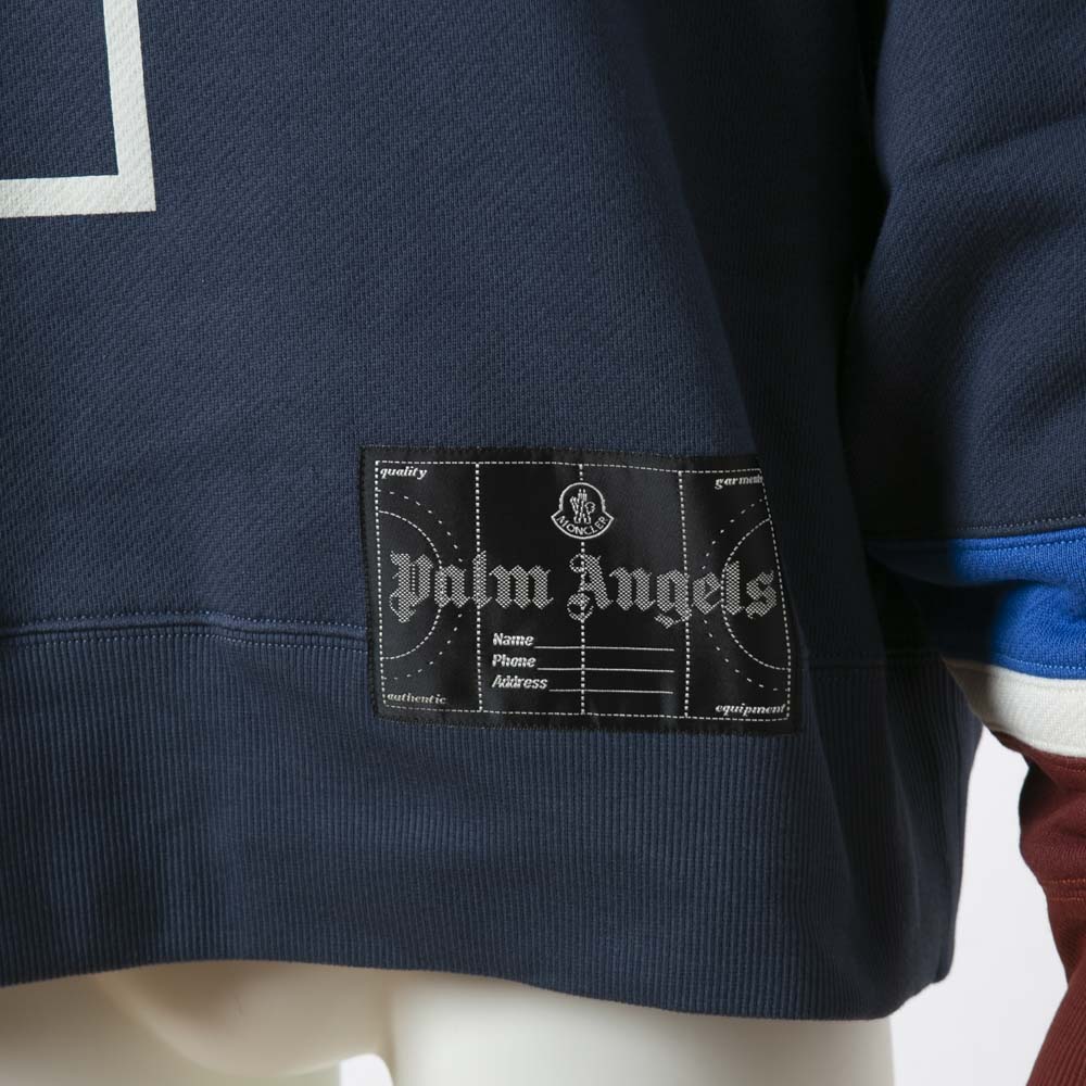 モンクレール MONCLER メンズトップス PALM ANGELS ロゴ スウェット 8G000.11.M2513【FITHOUSE ONLINE SHOP】