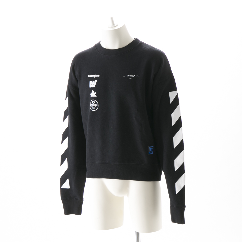 (M)(国内定価63000円) OFF WHITE crew neck