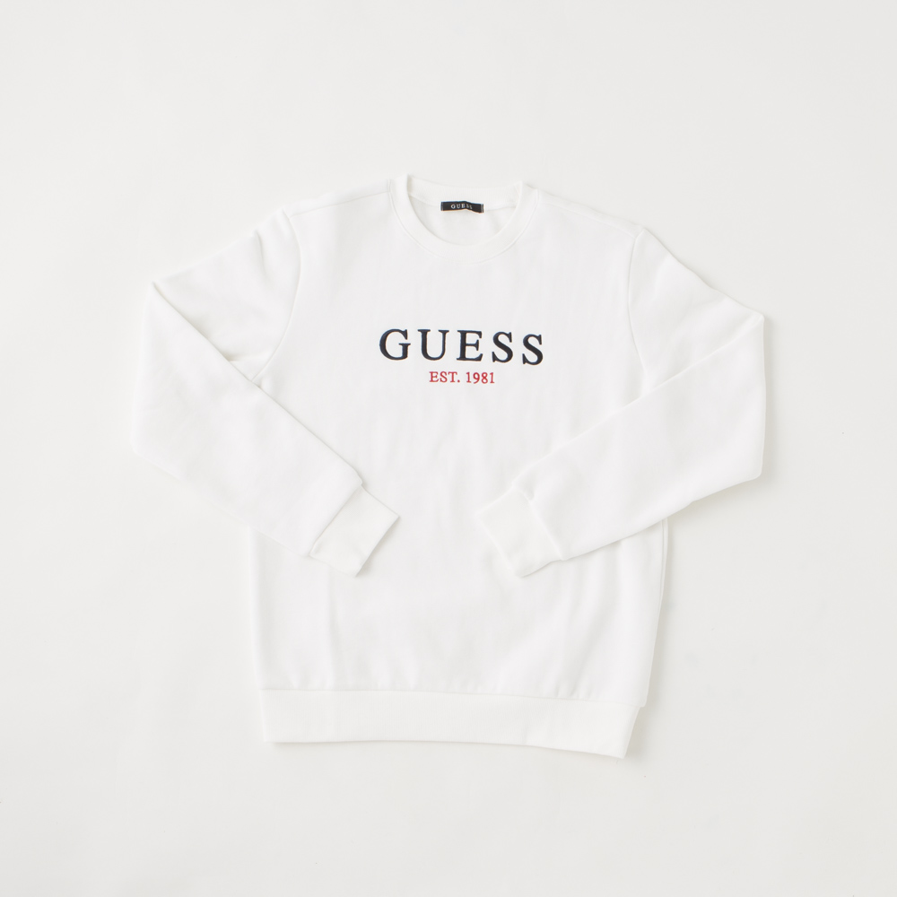 ゲス Guess メンズトップス Gue 19aｍ胸ロゴ丸首トレーナー Mj4k8457 93 Fithouse Online Shop フィットハウス公式オンラインショップ Fit House Online Shop