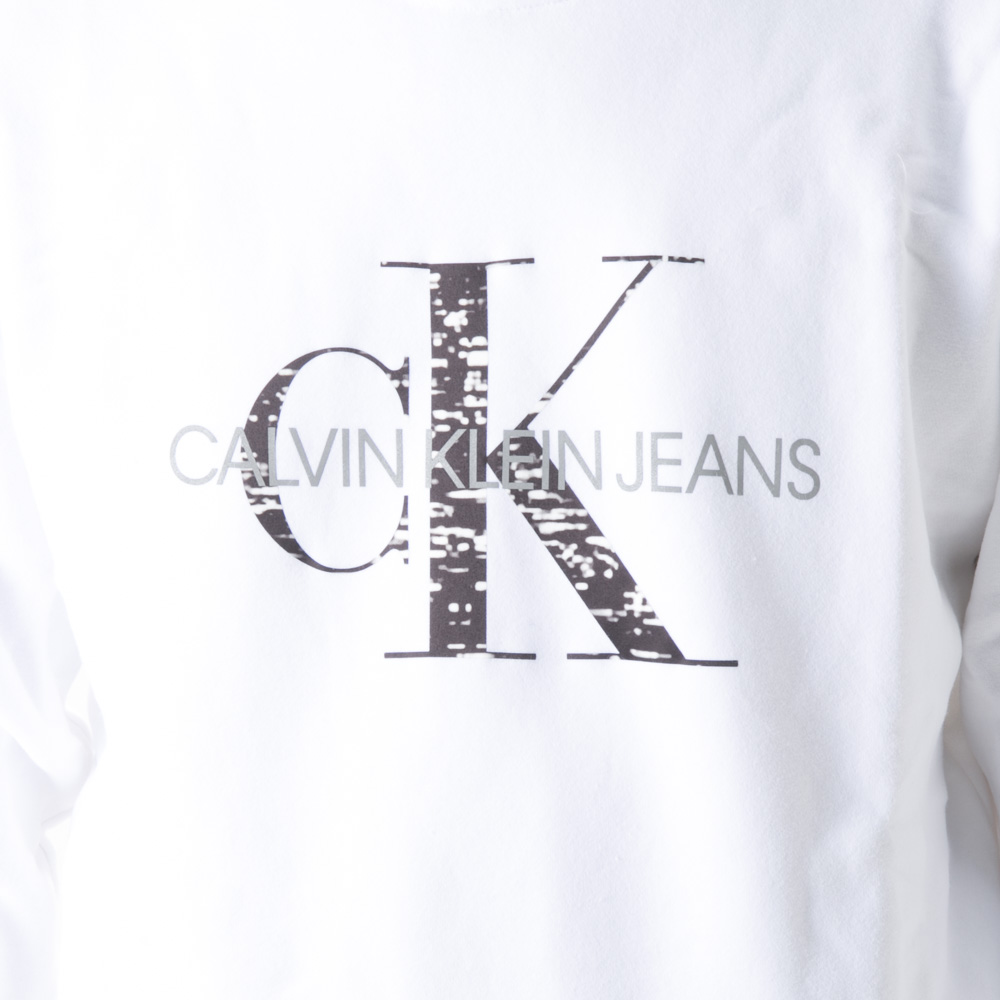 カルバンクラインジーンズ Calvin Klein Jeans メンズトップス BONDED MONOGRAM CREW NECK J30J319365【FITHOUSE ONLINE SHOP】