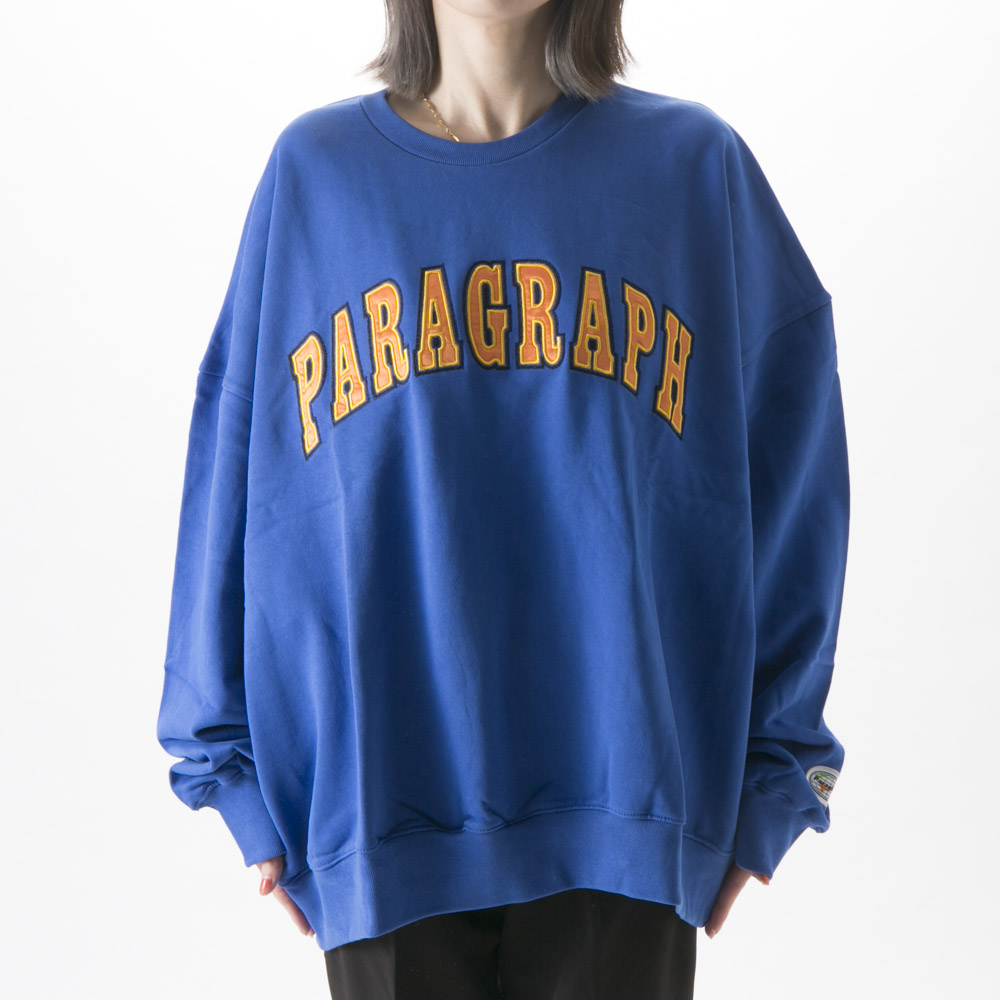 paragraph スウェット ブルー
