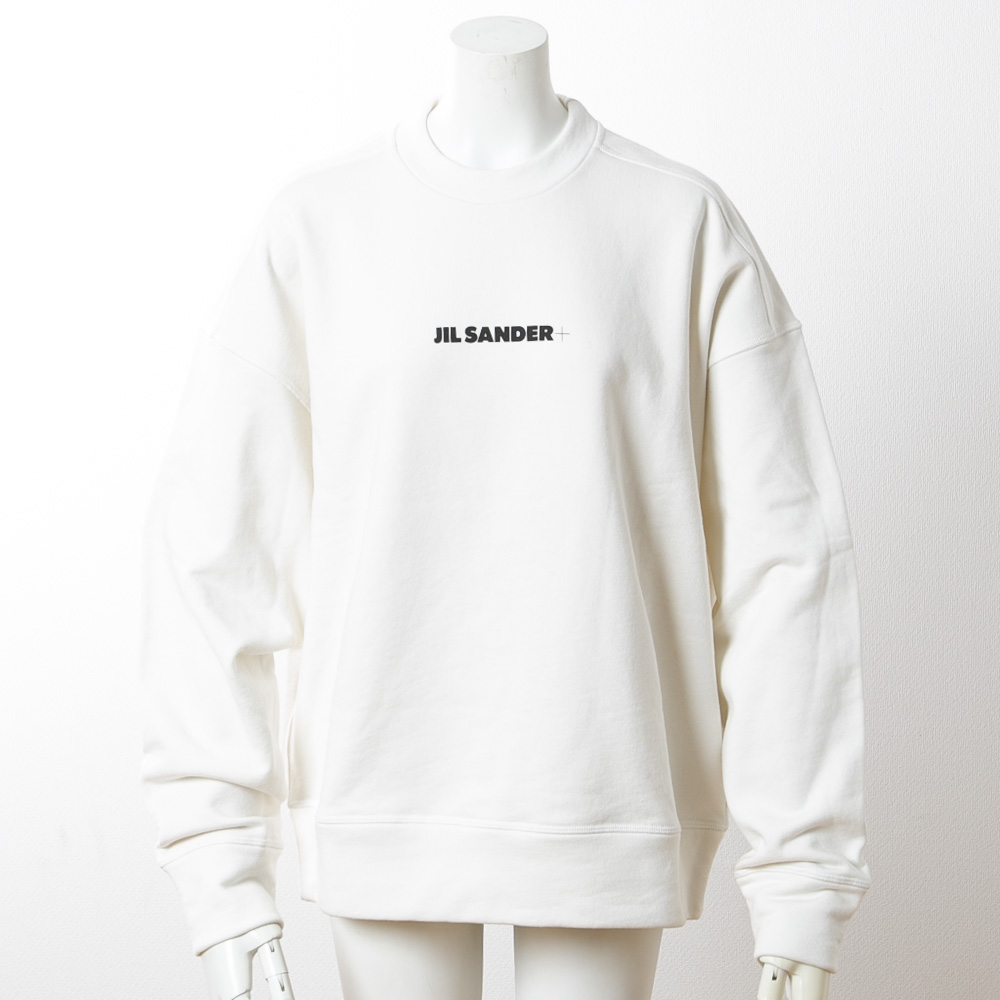 ジルサンダー JIL SANDER レディーストップス ロゴ クルーネック ...