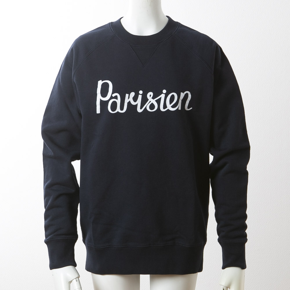 メゾンキツネ Maison Kitsune メンズトップス パリジャン クラッシック スウェット AM00301KM0001【FITHOUSE ONLINE SHOP】