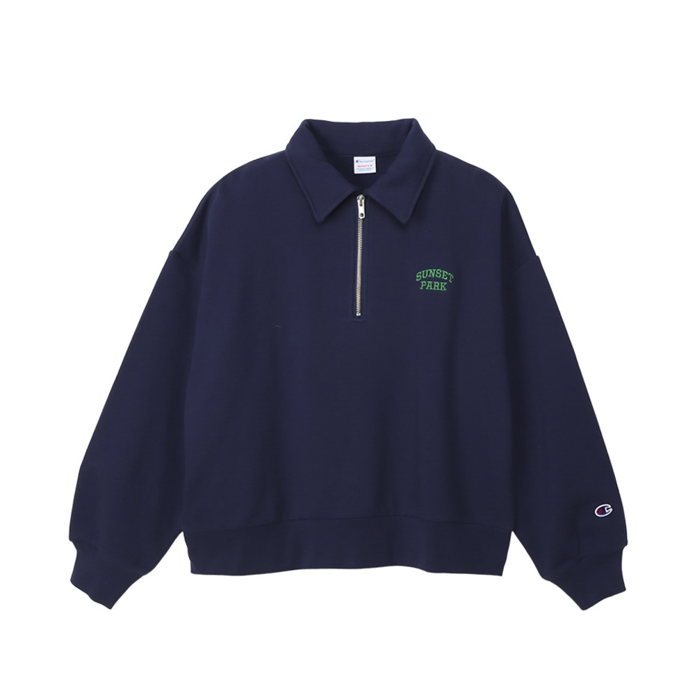 チャンピオン champion レディーストップス HALF ZIP SWEATSHIRT CW-Y012【FITHOUSE ONLINE SHOP】