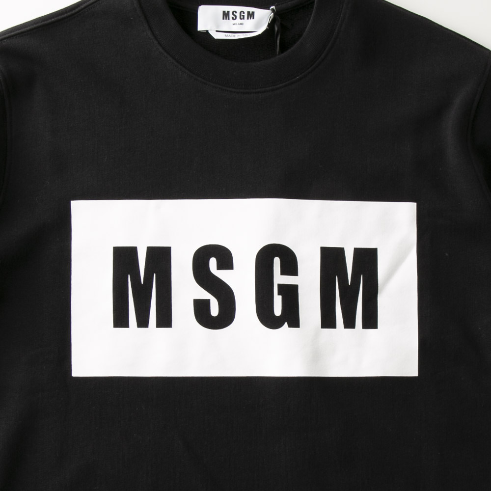 エムエスジーエム MSGM レディーストップス クルーネック スウェット 2000MDM523 200000【FITHOUSE ONLINE SHOP】