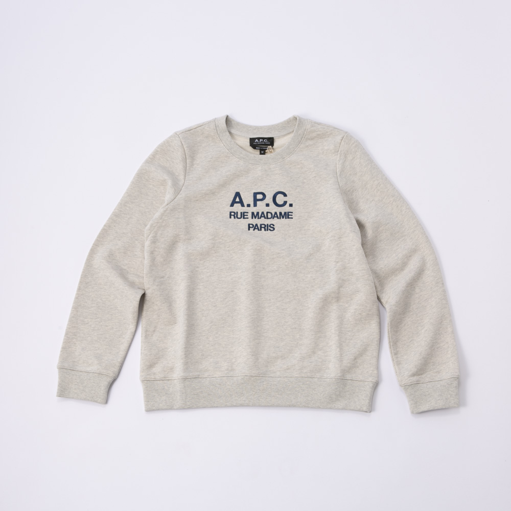 アー・ペー・セー A.P.C. レディーストップス COEZD Tina Sweatshirt COEZD F27561【FITHOUSE ONLINE SHOP】