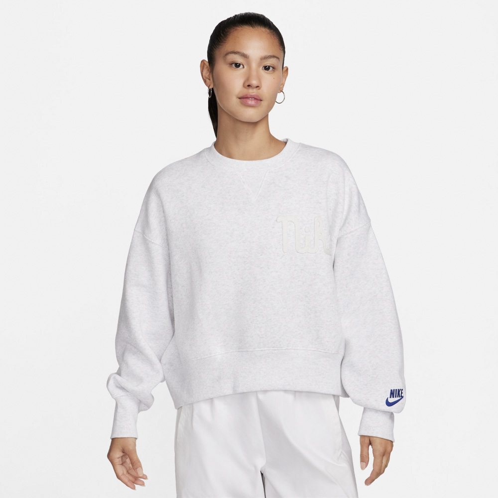 ナイキ NIKE レディーストップス オーバーオーバーサイズド クルーネック フリース スウェットシャツ FQ7978【FITHOUSE ONLINE SHOP】