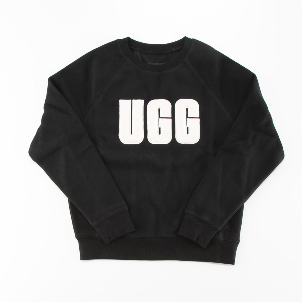 アグ UGG レディーストップス Madeline Fuzzy Logo Crewneck 1123718【FITHOUSE ONLINE SHOP】