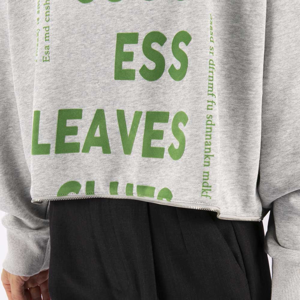 バントロア vingtrois レディーストップス 2way ジップデザインスウェット (05) 922-22117【FITHOUSE ONLINE SHOP】
