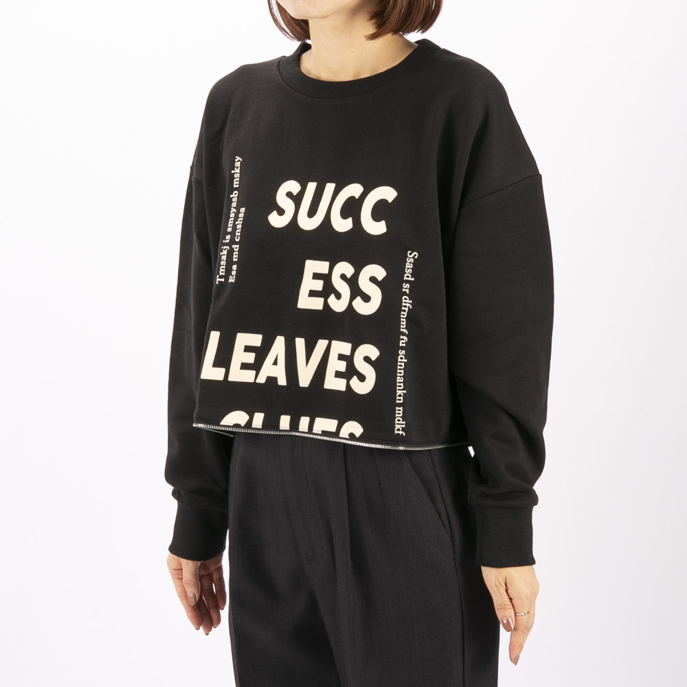 バントロア vingtrois レディーストップス 2way ジップデザインスウェット (09) 922-22117【FITHOUSE ONLINE SHOP】