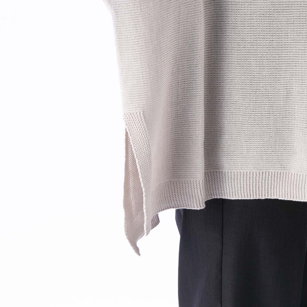 バントロア vingtrois レディーストップス ギマコットンホールガーメント半袖プルオーバー 194-13104【FITHOUSE ONLINE SHOP】