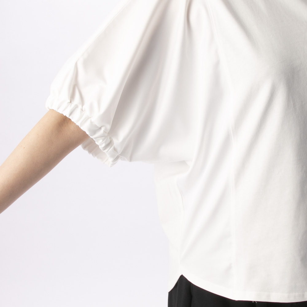 バントロア vingtrois レディーストップス ドルマン袖異素材Tシャツ 980-23147【FITHOUSE ONLINE SHOP】