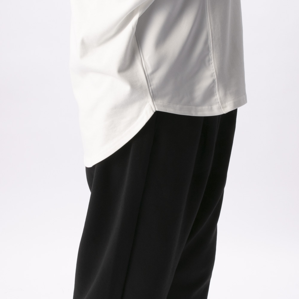 バントロア vingtrois レディーストップス ドルマン袖異素材Tシャツ 980-23147【FITHOUSE ONLINE SHOP】