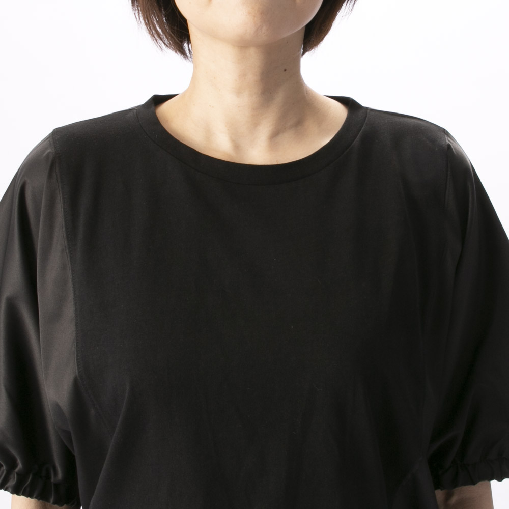 バントロア vingtrois レディーストップス ドルマン袖異素材Tシャツ 980-23147【FITHOUSE ONLINE SHOP】