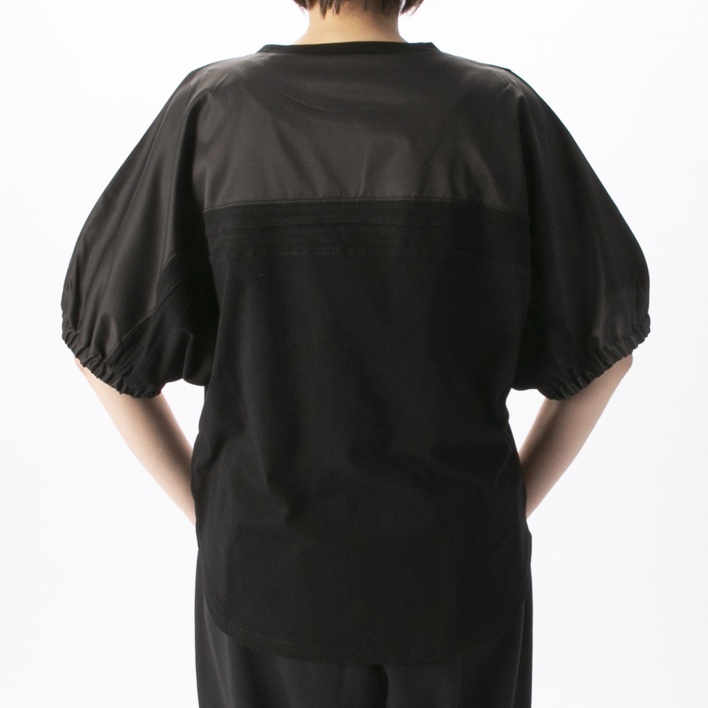 バントロア vingtrois レディーストップス ドルマン袖異素材Tシャツ 980-23147【FITHOUSE ONLINE SHOP】