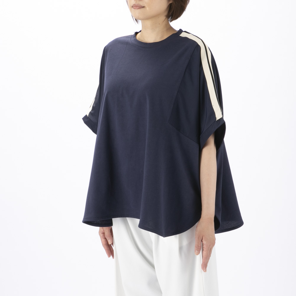 バントロア vingtrois レディーストップス ショルダーラインプルオーバー 980-23165【FITHOUSE ONLINE SHOP】