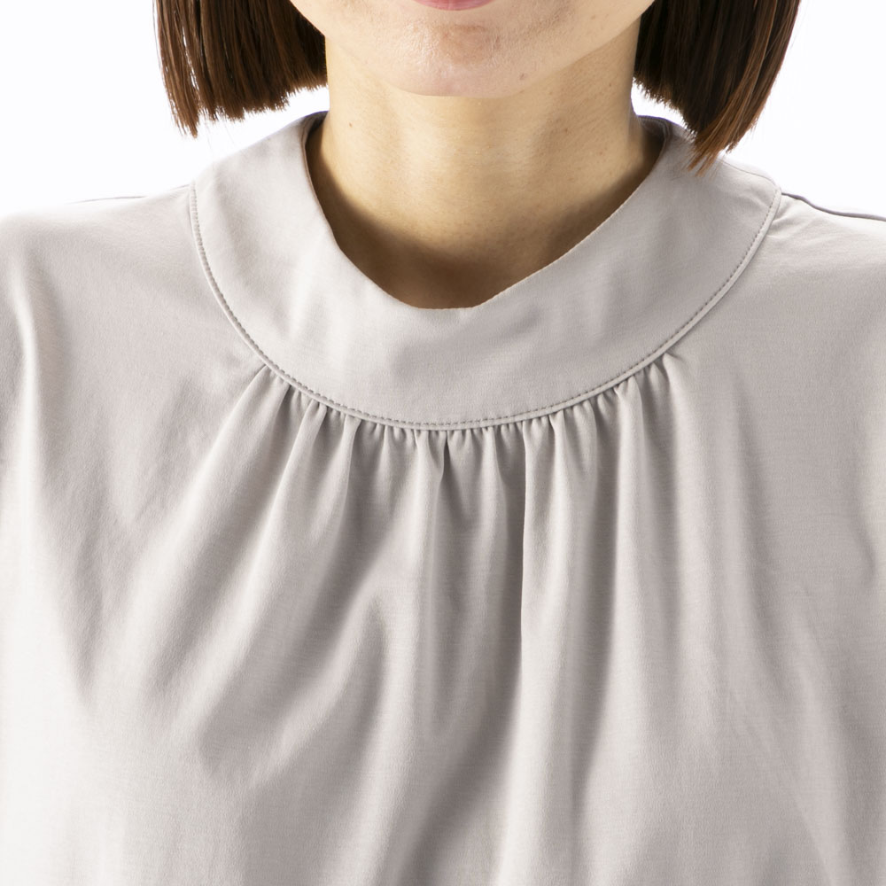 ノアジェ NOA-GE レディーストップス シルケットスムース ブラウス 121-5317-9732/04【FITHOUSE ONLINE SHOP】