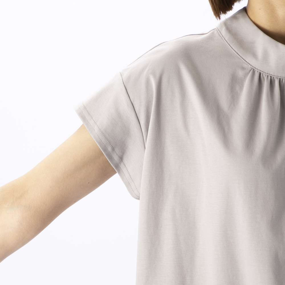 ノアジェ NOA-GE レディーストップス シルケットスムース ブラウス 121-5317-9732/04【FITHOUSE ONLINE SHOP】