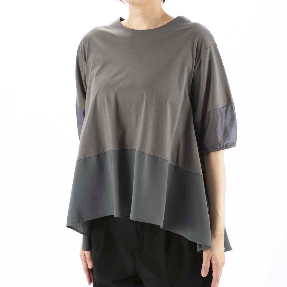 ノアジェ NOA-GE レディーストップス シルケットスムース チュニック 121-5425-9845/75【FITHOUSE ONLINE SHOP】