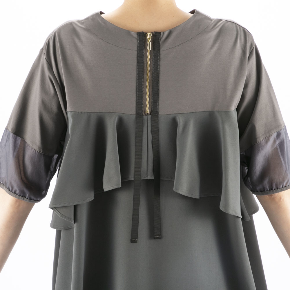 ノアジェ NOA-GE レディーストップス シルケットスムース チュニック 121-5425-9845/75【FITHOUSE ONLINE SHOP】