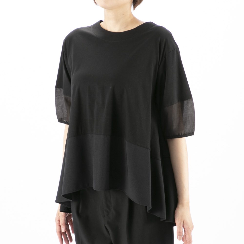 ノアジェ NOA-GE レディーストップス シルケットスムース チュニック 121-5425-9845/79【FITHOUSE ONLINE SHOP】
