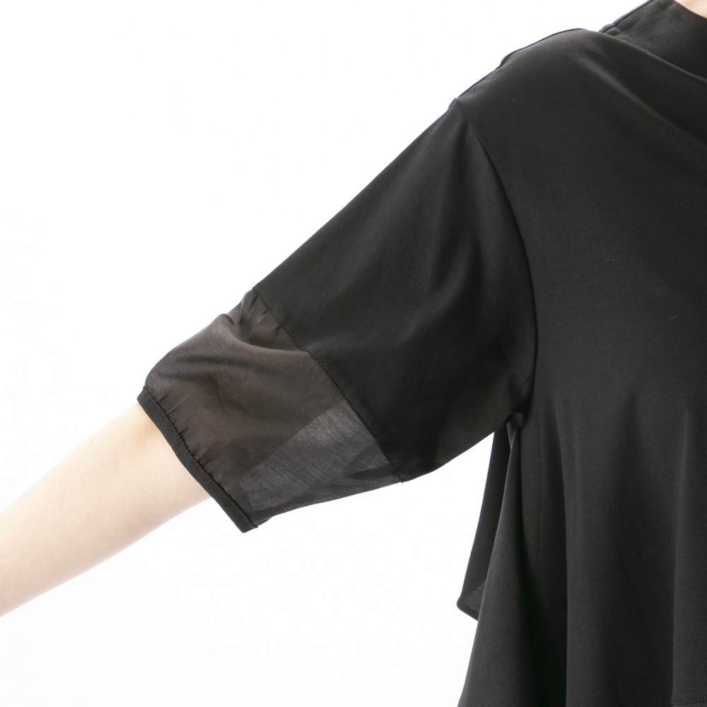 ノアジェ NOA-GE レディーストップス シルケットスムース チュニック 121-5425-9845/79【FITHOUSE ONLINE SHOP】