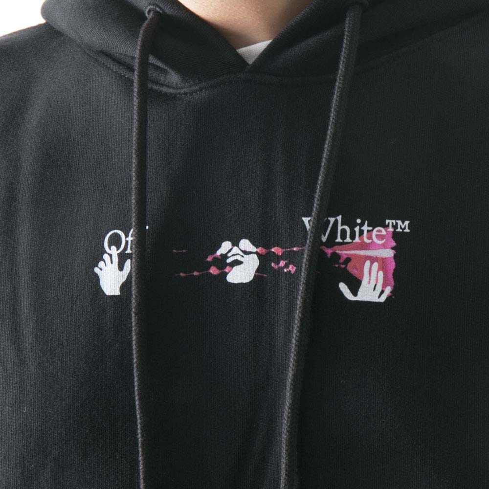 オフホワイト OFF WHITE メンズトップス ﾌﾛﾝﾄﾛｺﾞ ﾊﾞｯｸﾌﾟﾘﾝﾄ ﾊﾟｰｶｰ OMBB037F21FLE015【FITHOUSE ONLINE SHOP】
