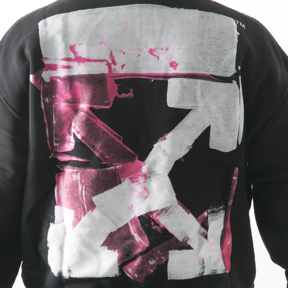 オフホワイト OFF WHITE メンズトップス ﾌﾛﾝﾄﾛｺﾞ ﾊﾞｯｸﾌﾟﾘﾝﾄ ﾊﾟｰｶｰ OMBB037F21FLE015【FITHOUSE ONLINE SHOP】
