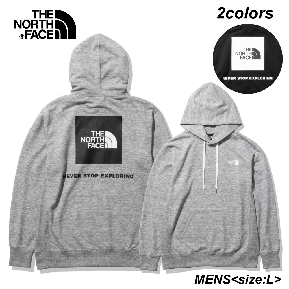 ザ ノースフェイス THE NORTH FACE メンズトップス BACK SQLOGO HOODIE NT12238【FITHOUSE ONLINE SHOP】