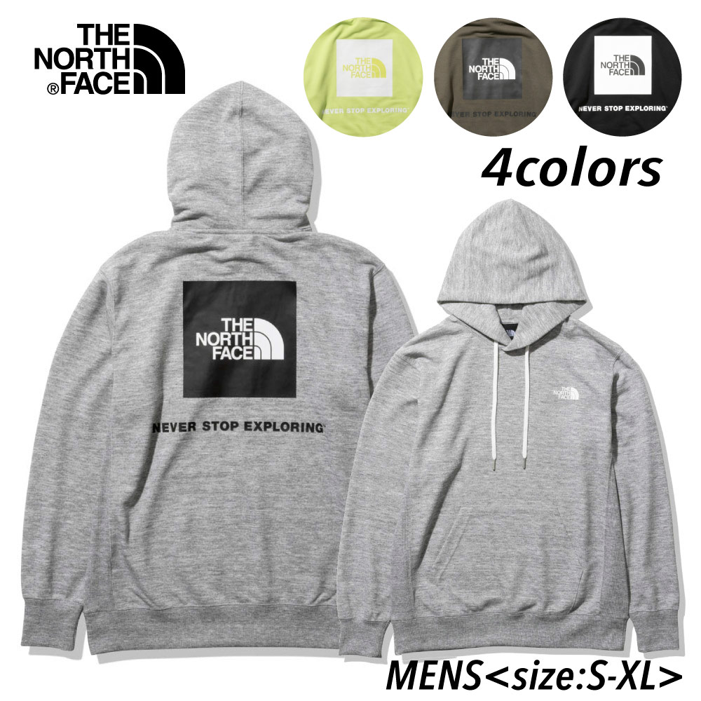 ザ ノースフェイス THE NORTH FACE メンズトップス BACK SQLOGO HOODIE ...