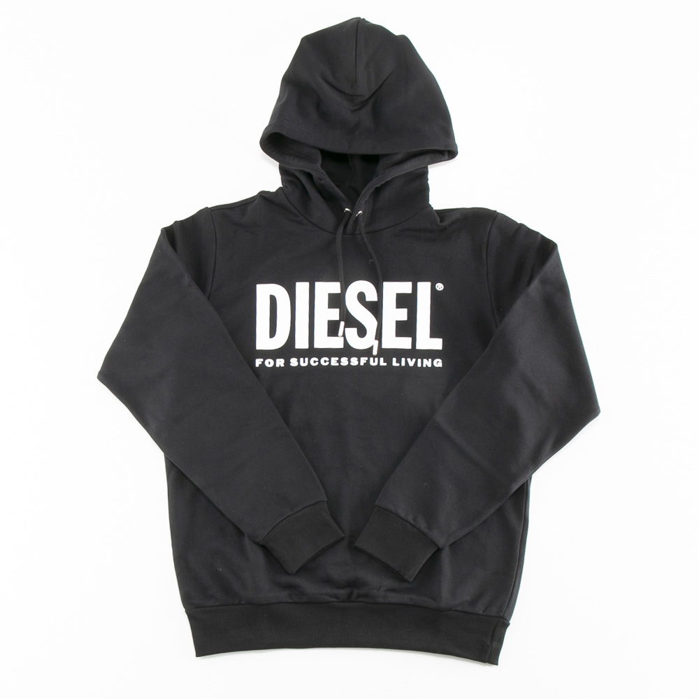 ディーゼル DIESEL メンズトップス DIESEL 00SAQJ S-GIR-HOOD-DVSN-LG FELPA 0BAWT 900BK【FITHOUSE ONLINE SHOP】