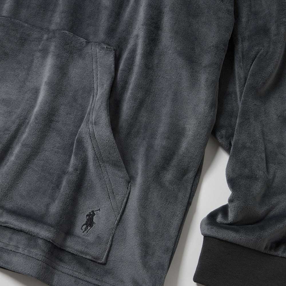 ポロラルフローレン POLO RALPH LAUREN ブラッシュドベロア ロングスリーブフーディー RM8-C007【FITHOUSE ONLINE SHOP】