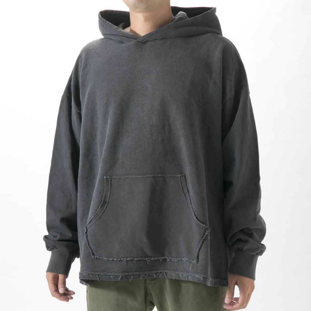 パスタイムラボ PASTIME?LAB メンズトップス ピグメント裏使いプルパーカー PTL-1-0066【FITHOUSE ONLINE SHOP】