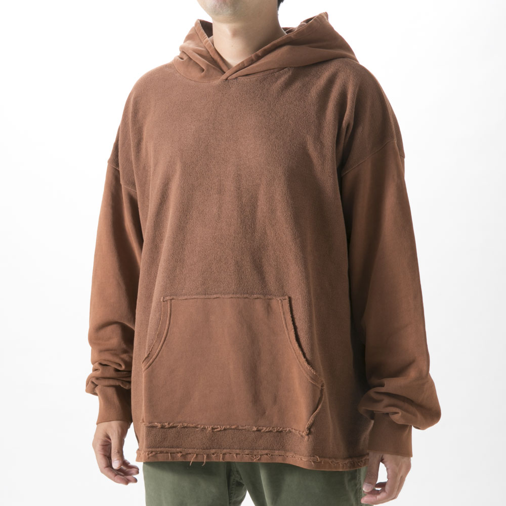 パスタイムラボ PASTIME?LAB メンズトップス ピグメント裏使いプルパーカー PTL-1-0066【FITHOUSE ONLINE SHOP】