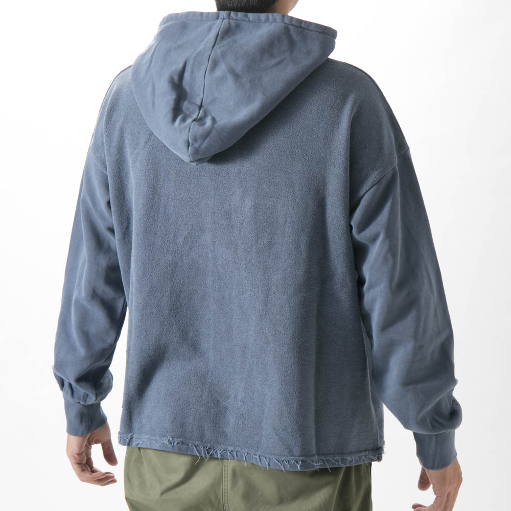 パスタイムラボ PASTIME?LAB メンズトップス ピグメント裏使いプルパーカー PTL-1-0066【FITHOUSE ONLINE SHOP】