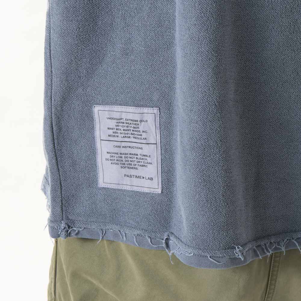 パスタイムラボ PASTIME?LAB メンズトップス ピグメント裏使いプルパーカー PTL-1-0066【FITHOUSE ONLINE SHOP】