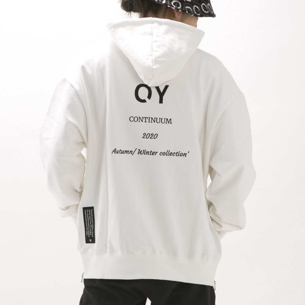 オーワイ OY メンズトップス SIDE ZIPPER HOODIE【FITHOUSE ONLINE SHOP】