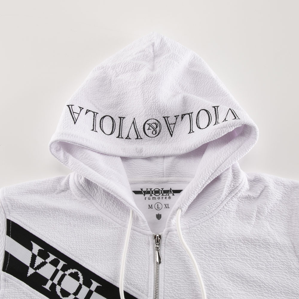 ヴィオラ VIOLA メンズトップス 切替ジャガードフルジップパーカー Y52116【FITHOUSE ONLINE SHOP】