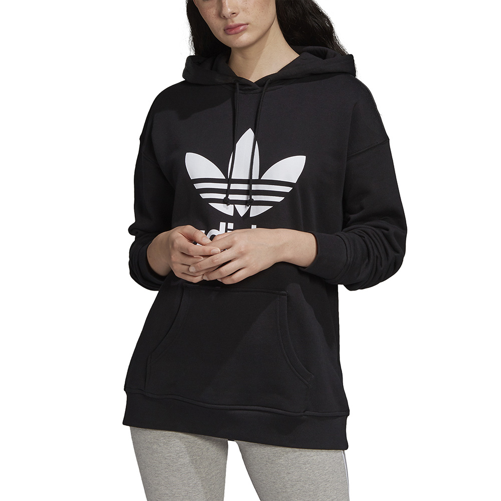 アディダスオリジナルス adidas originals レディーストップス TREFOIL HOODIE GVU40【FITHOUSE ONLINE SHOP】