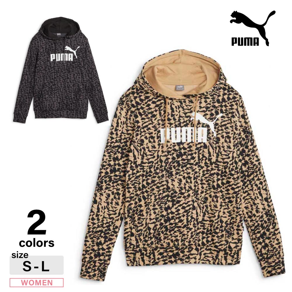 プーマ PUMA レディーストップス ESS+ ANIMAL AOP HOODIE 678451【FITHOUSE ONLINE SHOP】