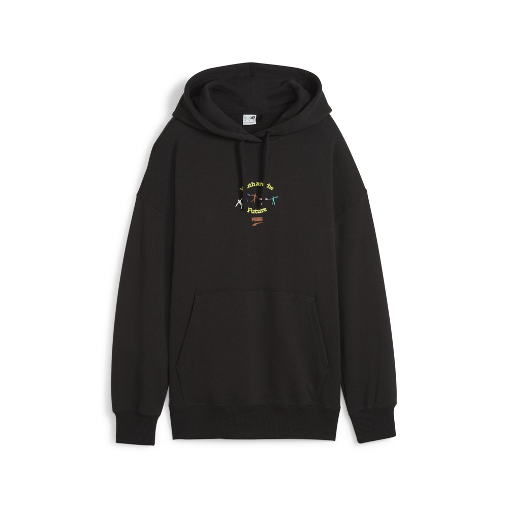 プーマ PUMA レディーストップス ダウンタウン リラックス グラフィックスウェットシャツ 626122【FITHOUSE ONLINE SHOP】