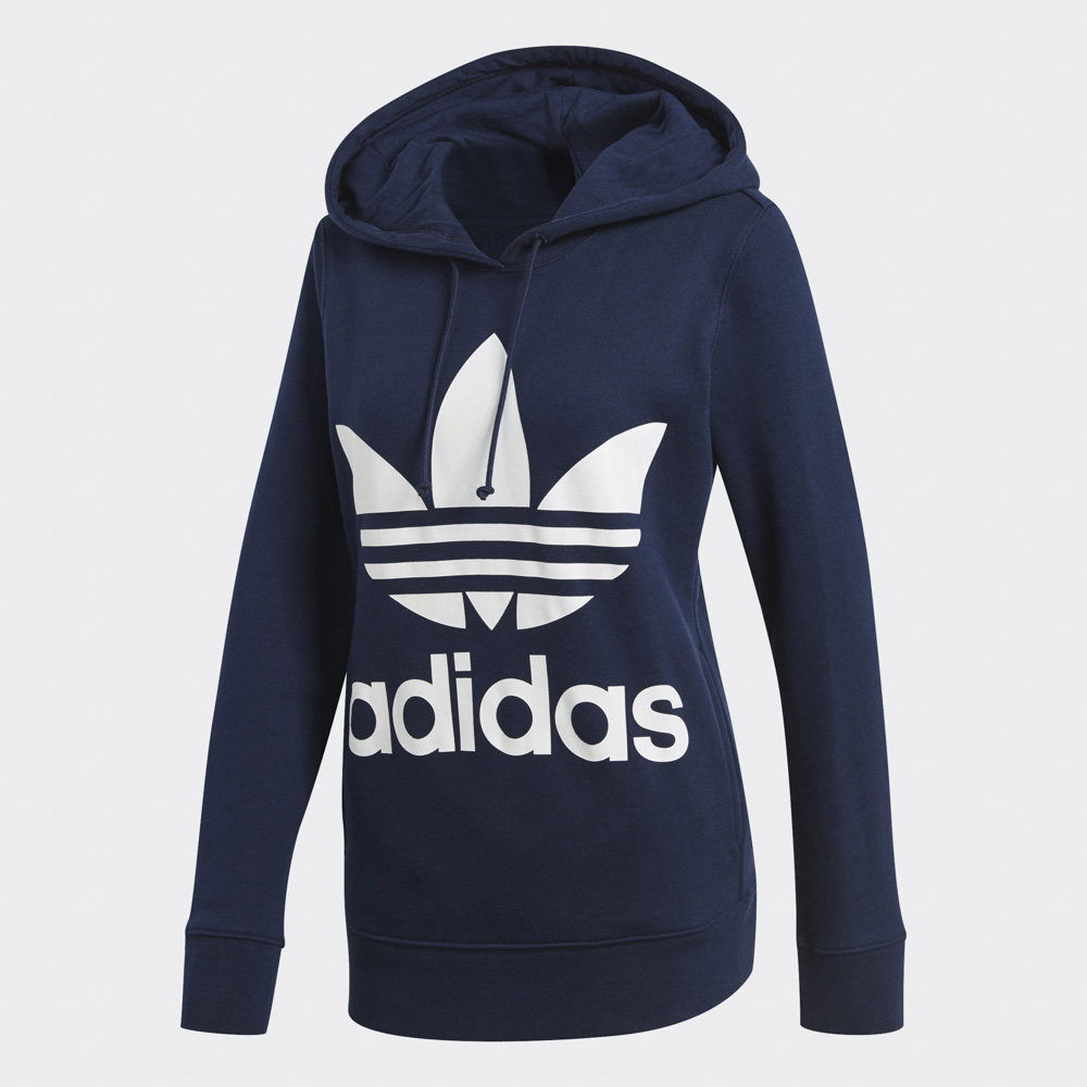 adidas trefoil w hoodie