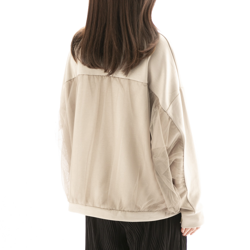 バントロア vingtrois レディーストップス ダンボールドルマンチュールプルオーバー 980-23006【FITHOUSE ONLINE SHOP】