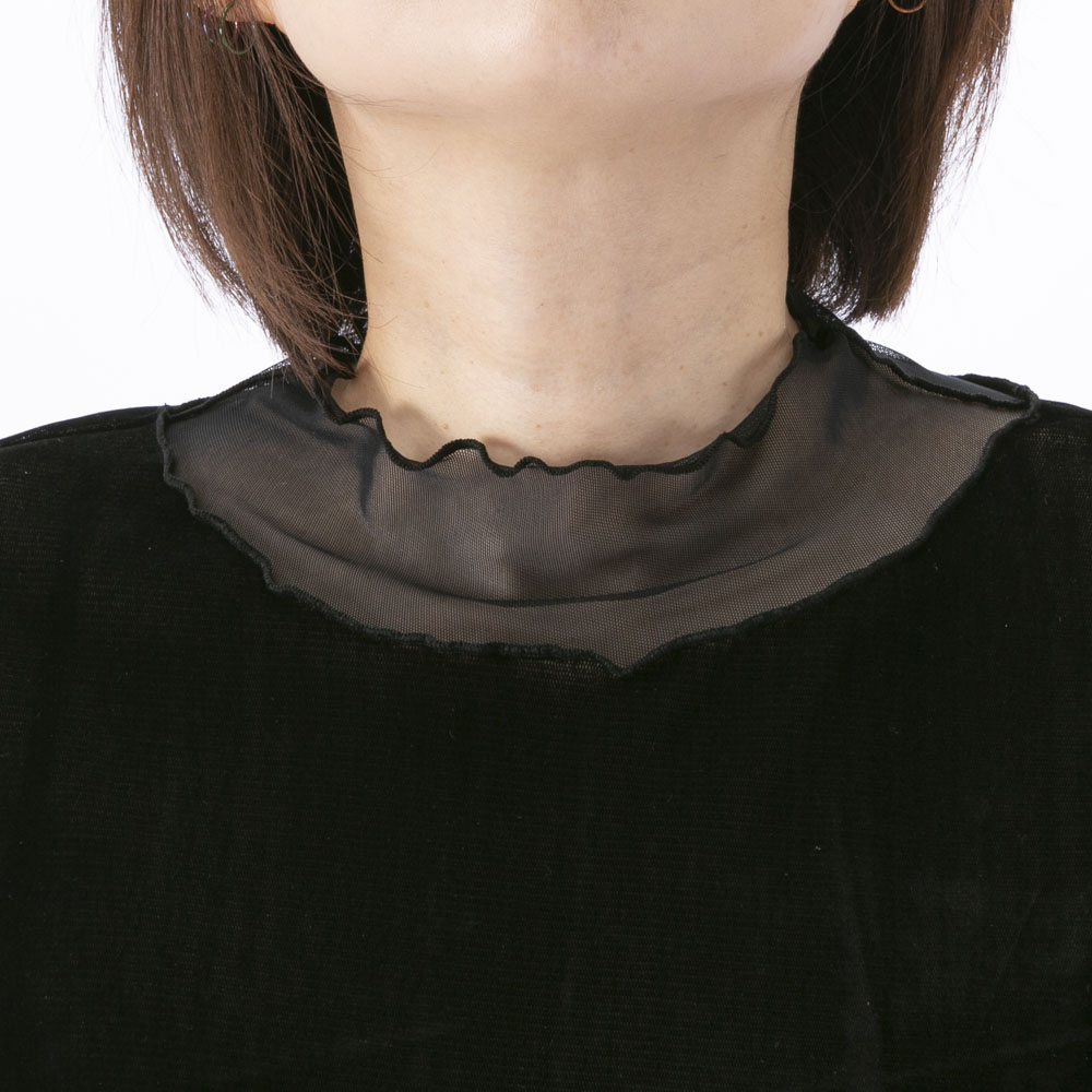バントロア vingtrois プチハイネックシアーベロアトップス 922-24102【FITHOUSE ONLINE SHOP】