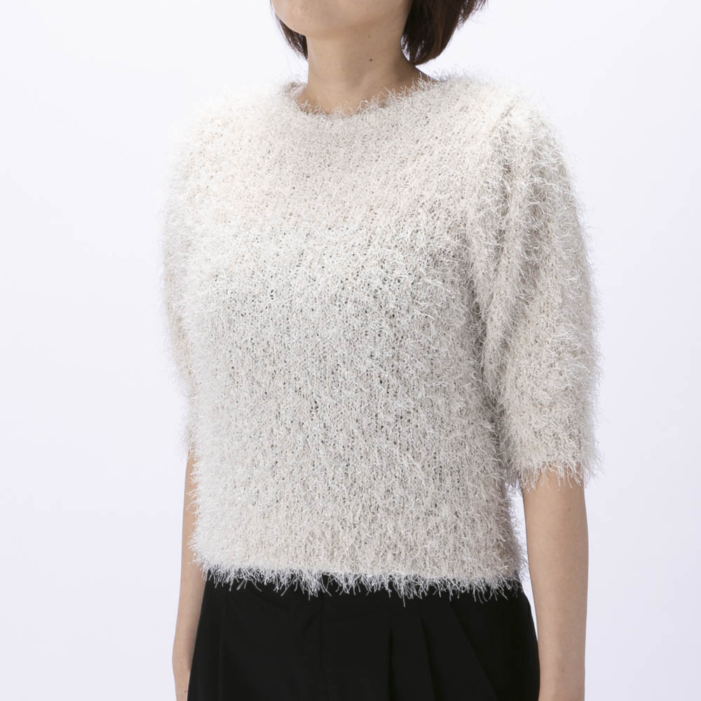 バントロア vingtrois ラメフリンジプルオーバー 986-14001【FITHOUSE ONLINE SHOP】