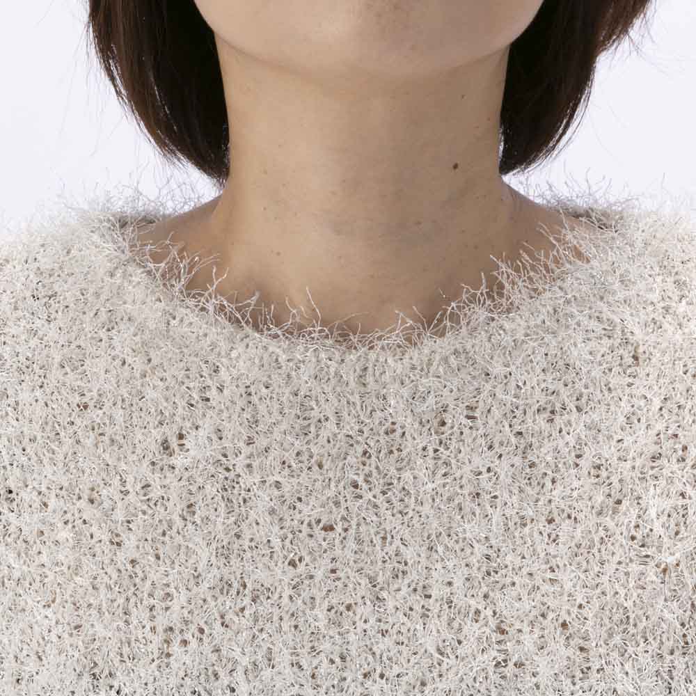 バントロア vingtrois ラメフリンジプルオーバー 986-14001【FITHOUSE ONLINE SHOP】