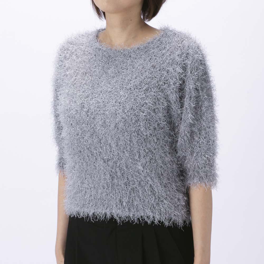 バントロア vingtrois ラメフリンジプルオーバー 986-14001【FITHOUSE ONLINE SHOP】