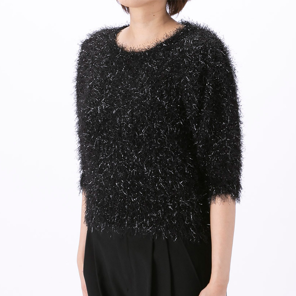 バントロア vingtrois ラメフリンジプルオーバー 986-14001【FITHOUSE ONLINE SHOP】