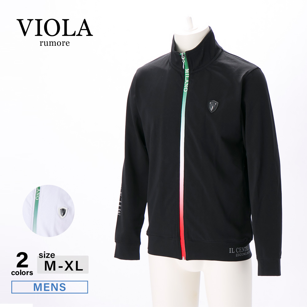 ヴィオラ VIOLA メンズトップス P.T入りフルZIP UP P21301【FITHOUSE ONLINE SHOP】